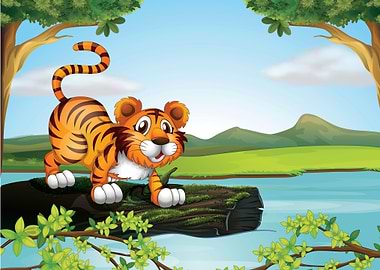 Tiger cartoon