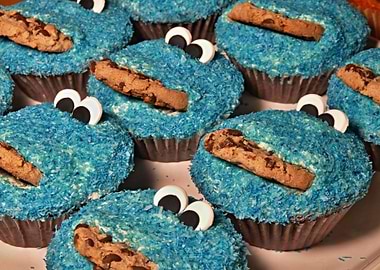 Monster Cupcakes