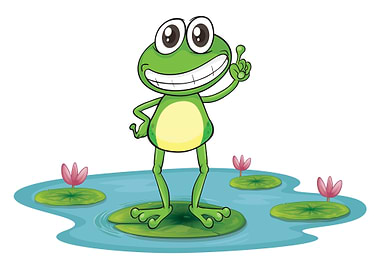 Frog cartoon