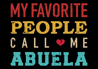 My favourite people call m