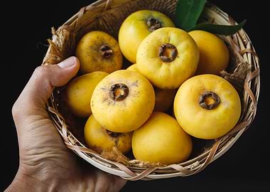 Fresh Gold apple fruit