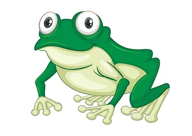 Frog cartoon