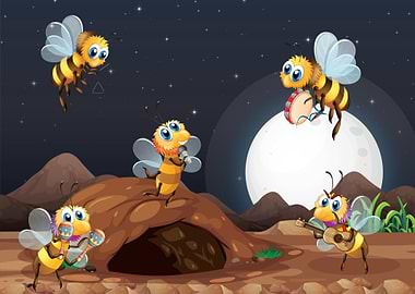 Bee Cartoon
