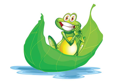 Frog cartoon