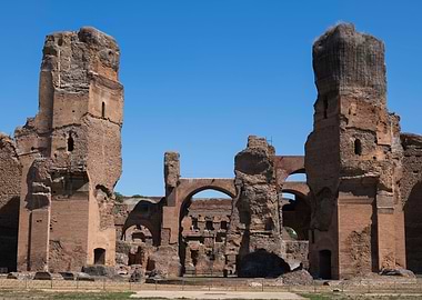Baths of Caracalla in Rome