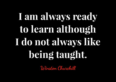 Winston Churchill Quote