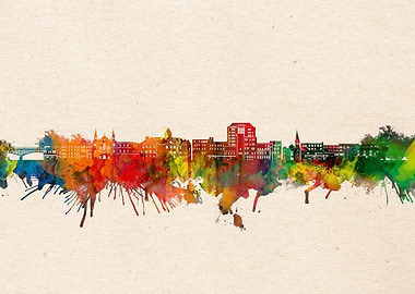 augusta me watercolor