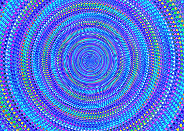 Colorful fractal pattern