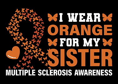 I Wear Orange For My Siste