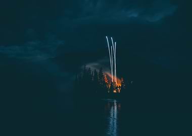 Banff Canada Day Fireworks