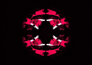 Dark Ruby Ice Sphere