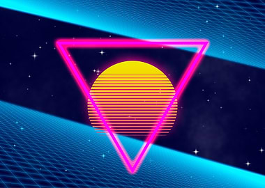 Vintage colorful art