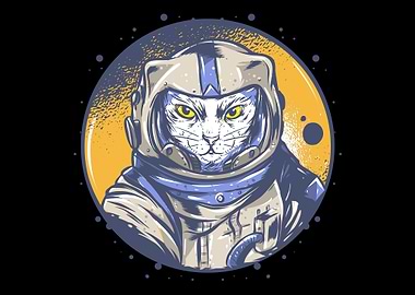 Cat Astronaut Astrologer