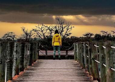 Waiting for the sunset