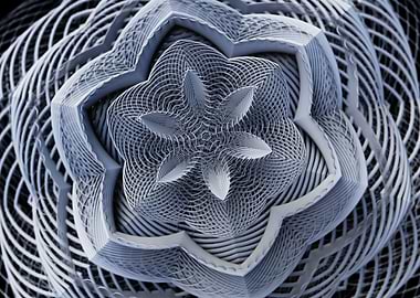 Fractal flower