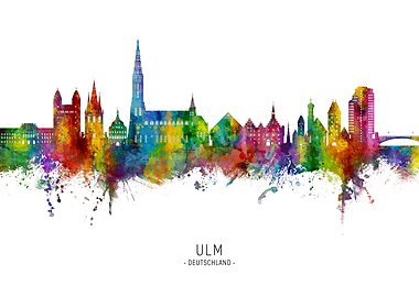 Ulm Skyline Deutschland