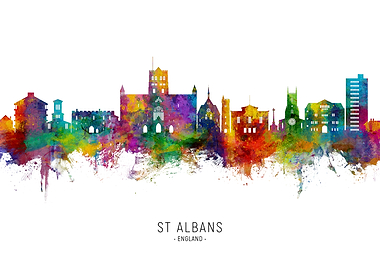 St Albans Skyline England