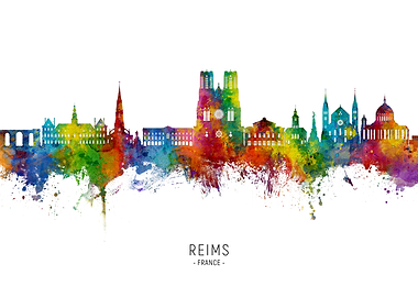 Reims Skyline France