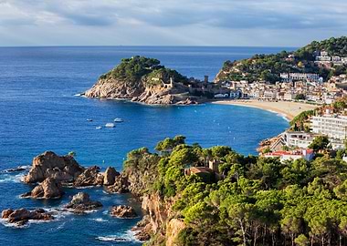 Tossa de Mar in Spain