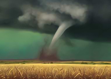 Tornado on the Plains