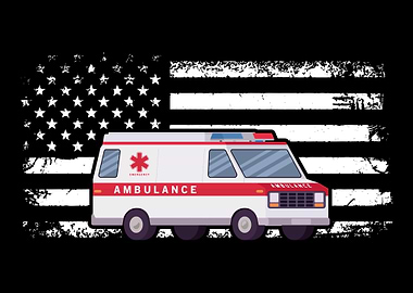 Ambulance Flag Ambulance P