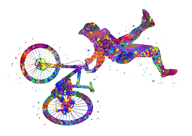 Downhill mountain bike