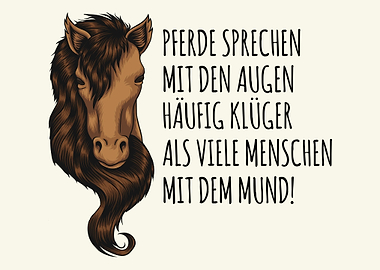 Super Pferde Spruch