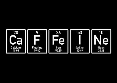 Caffeine periodictable cof