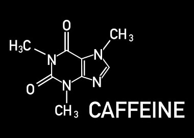 Caffeine chemical structur