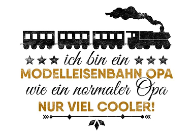 Modelleisenbahn Opa