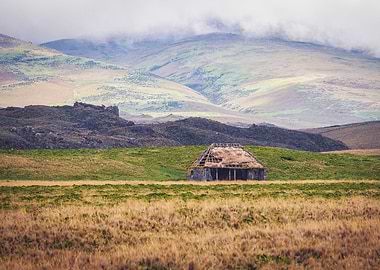 Old house in the Mountains