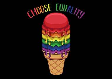 Choose Equality Rainbow Ic