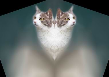 cute cat in the garden