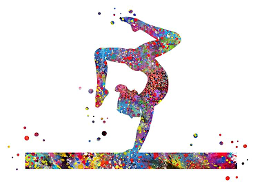 Gymnastics balance beam