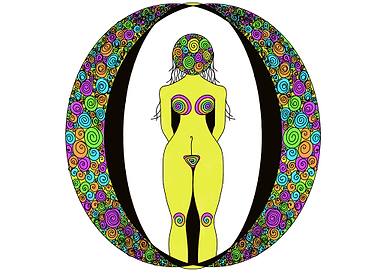 Swirly Knees Colour Blast