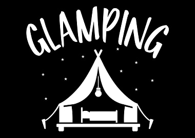 Glamping camping tent