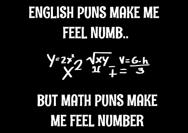 Puns Feel Number English T