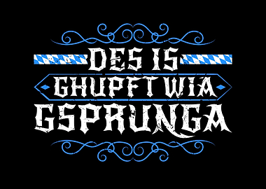 Lustig Bayrische Sprueche