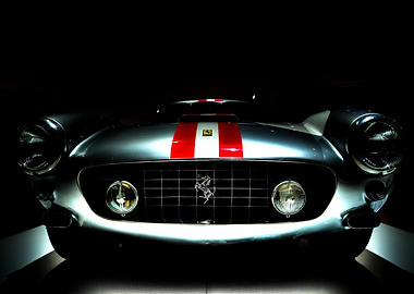 Ferrari Grill and emblem