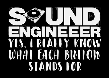 Sound Engineer Mixer Joke