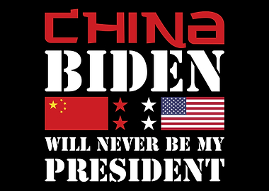 Biden not my president