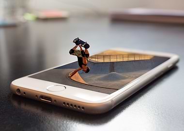 3D skateboarding