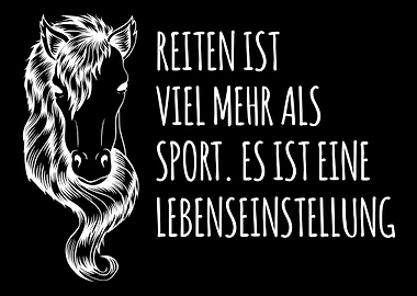 Witziger Pferd Spruch