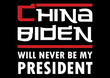 Biden not my president