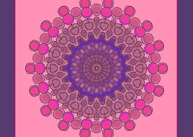 Pink Sun Shining Love