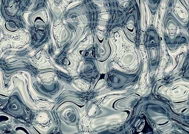 Hippie hipster glass blue