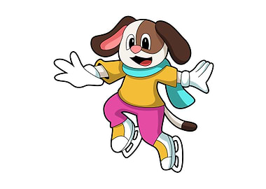 Dog Sports Ice skating