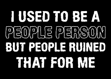People Person Introvert an