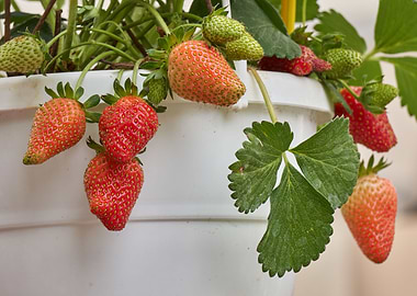 ripe strawberries