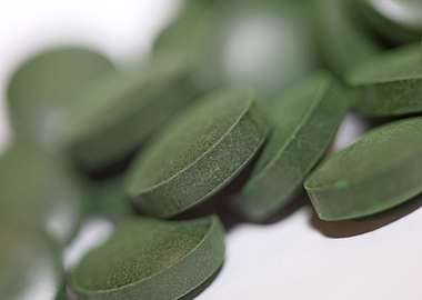 Spirulina platensis pills